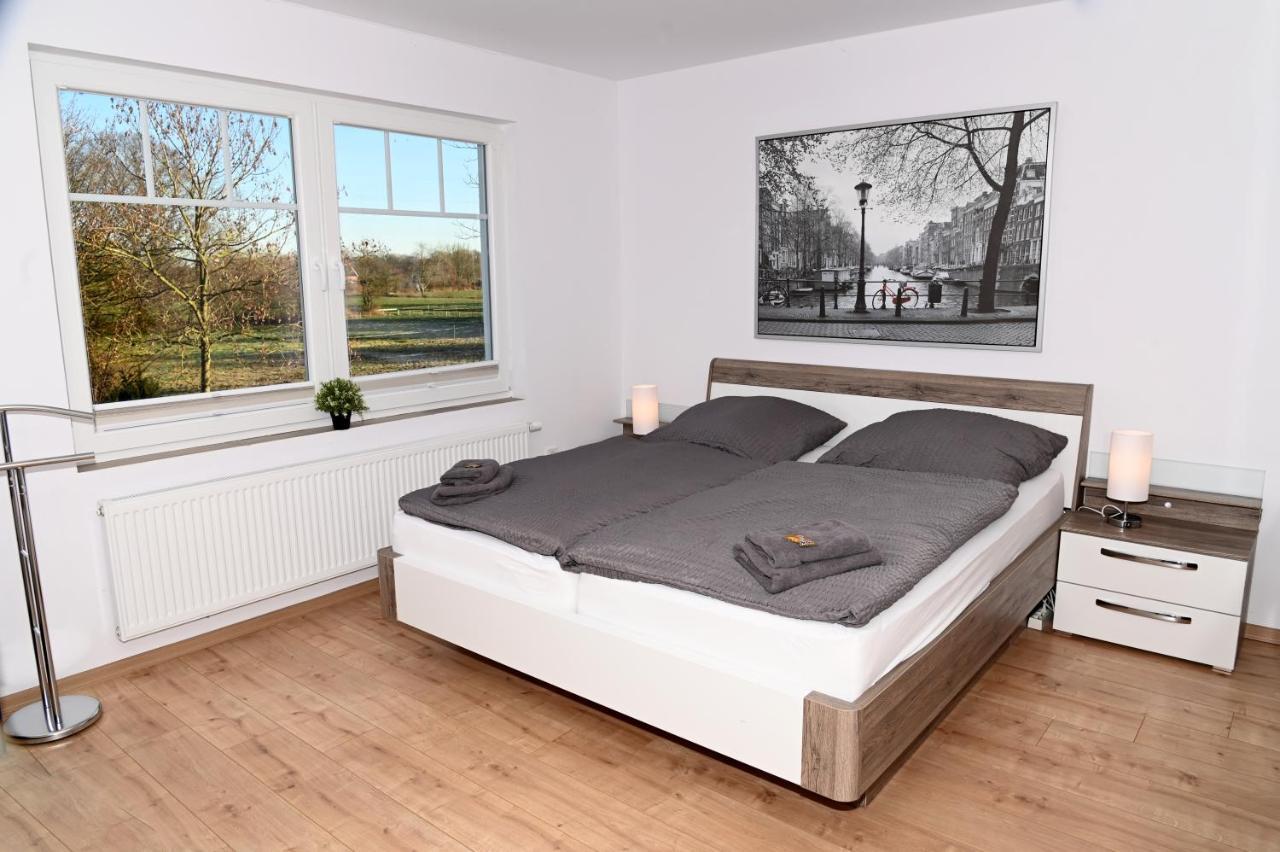 Ferienwohnung Landliebe レーア エクステリア 写真