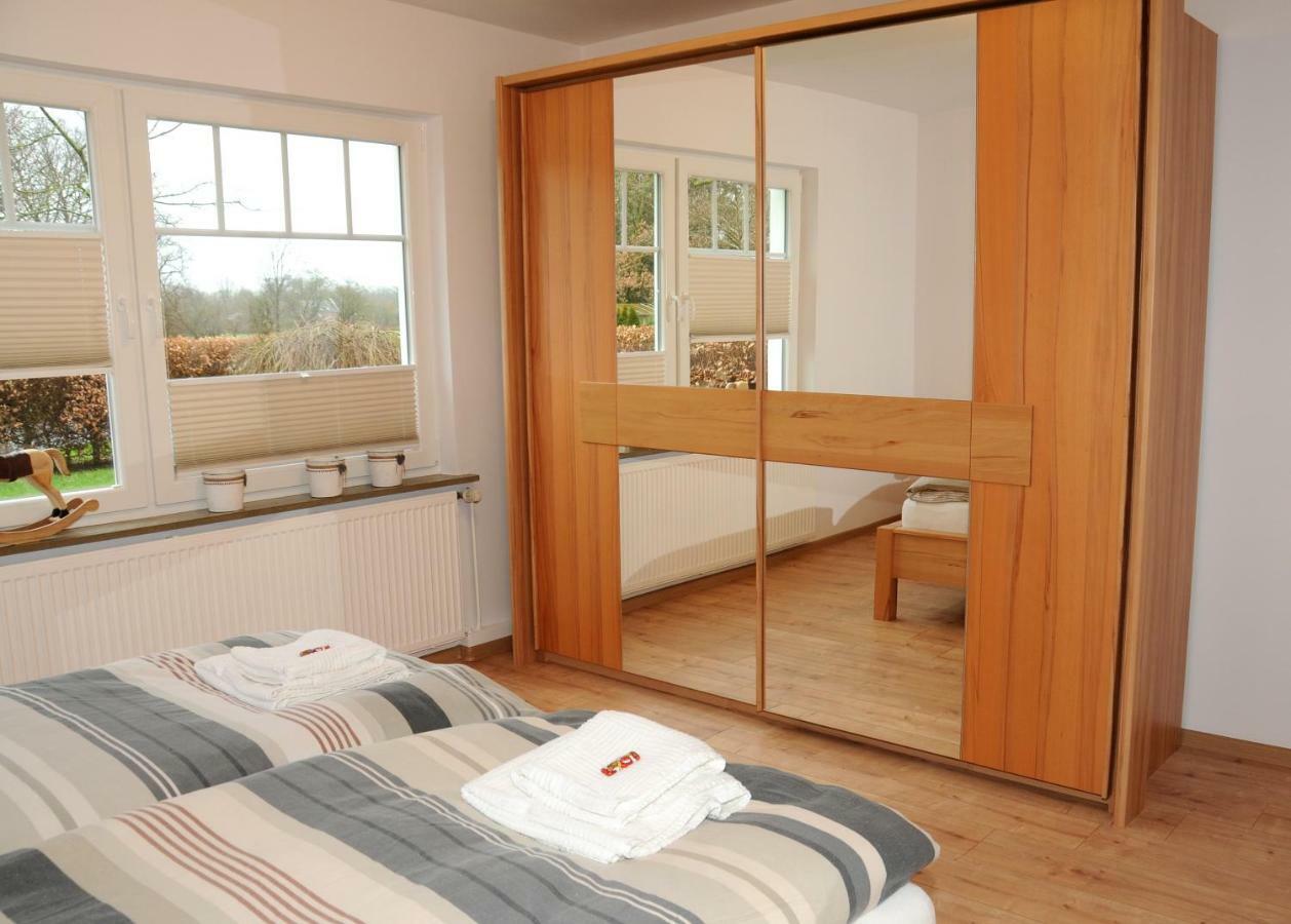 Ferienwohnung Landliebe レーア エクステリア 写真