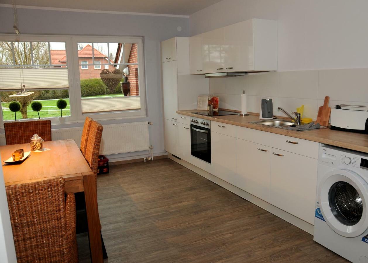 Ferienwohnung Landliebe レーア エクステリア 写真