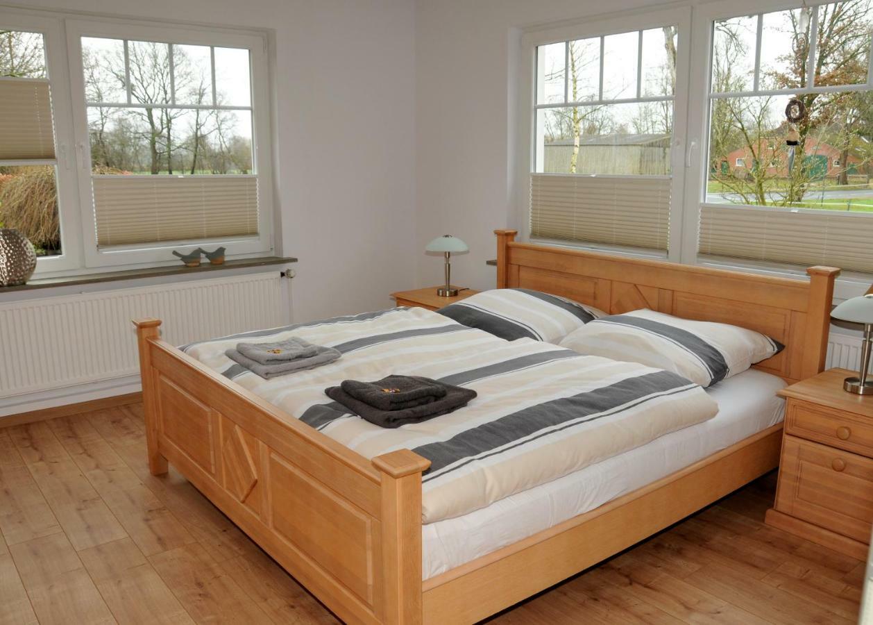Ferienwohnung Landliebe レーア エクステリア 写真