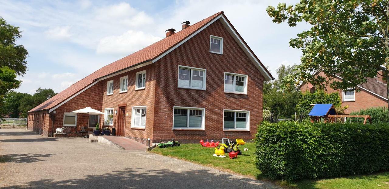 Ferienwohnung Landliebe レーア エクステリア 写真